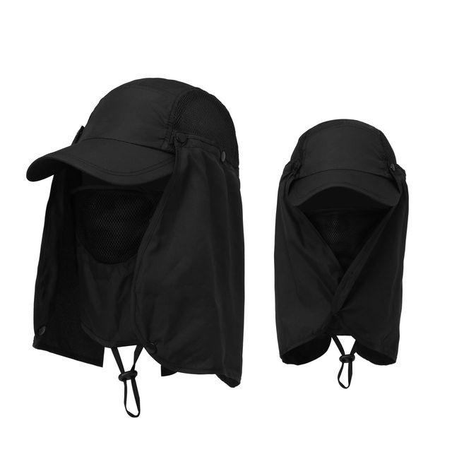 Breathable Fishing Cap with Face and Neck Cover