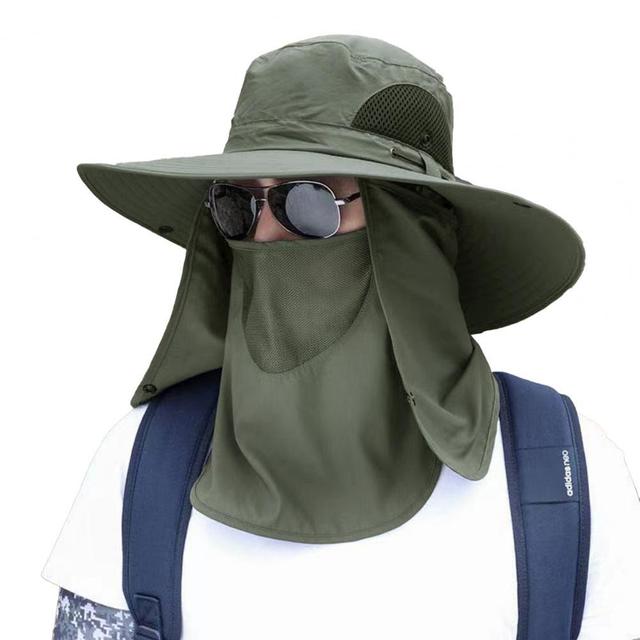 Fishing Hat with Neck Cover, Free Shipping