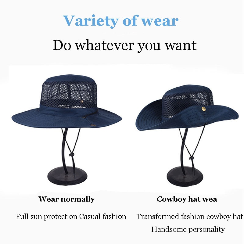 Breathable Bucket Hat, Free Shipping